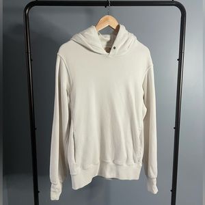 White hoodie Uniqlo